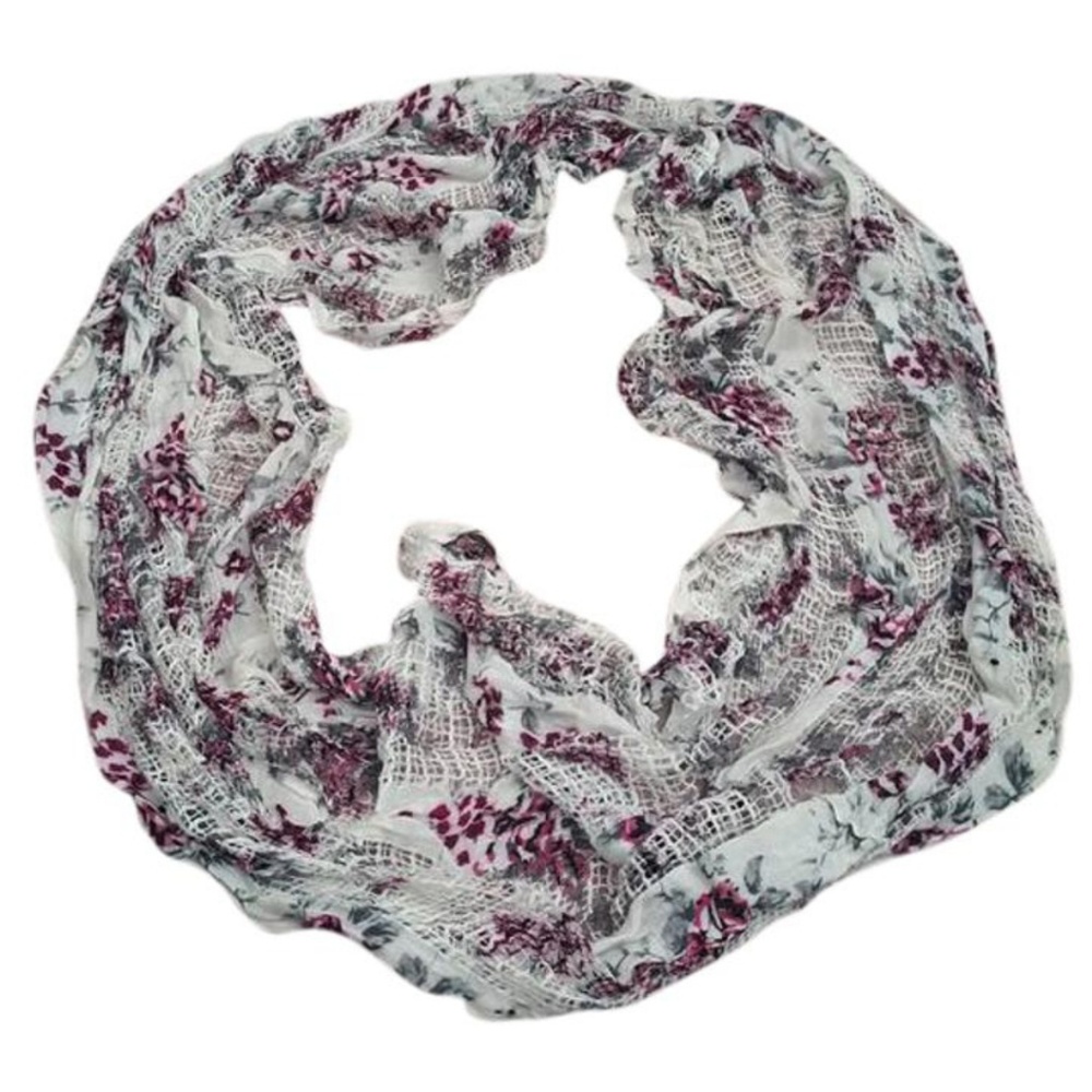Floral Infinity Scarf
